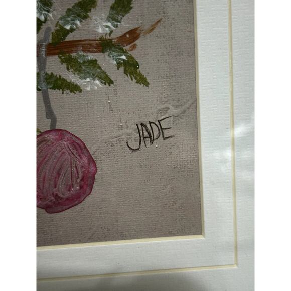 Jade Reynolds 2 Framed Bird Themed Art Prints 13 X 10" Wall Home Decor - Picture 6 of 10